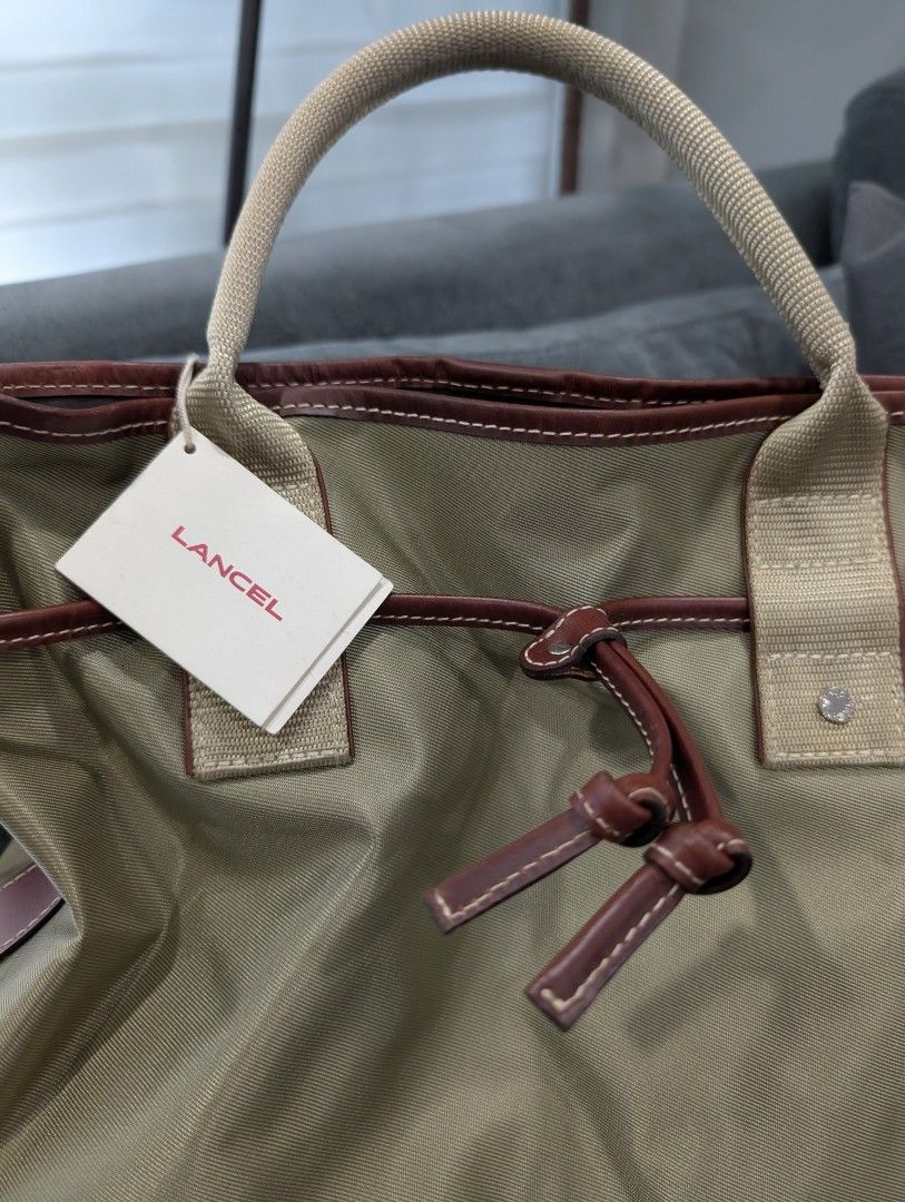 Lancel Nylon tote bag (Category: Luxury Bags & Wallets) located in Manila. Submitted by csisters3 (Listing ID 1380169224, Image 2). Description: .