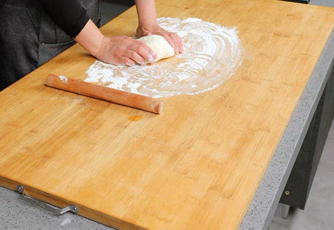 Large Bamboo Cutting Board with Handle65074069937537111