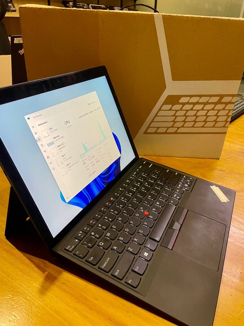 LENOVO THINKPAD X1 TABLET GEN 3 (2IN1) (Category: Laptops & Notebooks) located in Manila. Submitted by gigaware (Listing ID 1380158558, Image 2). Description: SALE‼️ LENOVO THINKPAD X1 TABLET GEN 3 (2IN1) 💵Price: 13,500 only! (Retail) Open for Bulk!🥳 Specs: Processor: Intel® Core™ i5-8350U Storage: 240GB SSD RAM: 8GB GPU: Intel UHD Graphics 620 Screen: Corning Gorilla Glass QHD+ (3000x2000) 13" IPS Touchscreen: Capacitive-type multi-touch, supp
