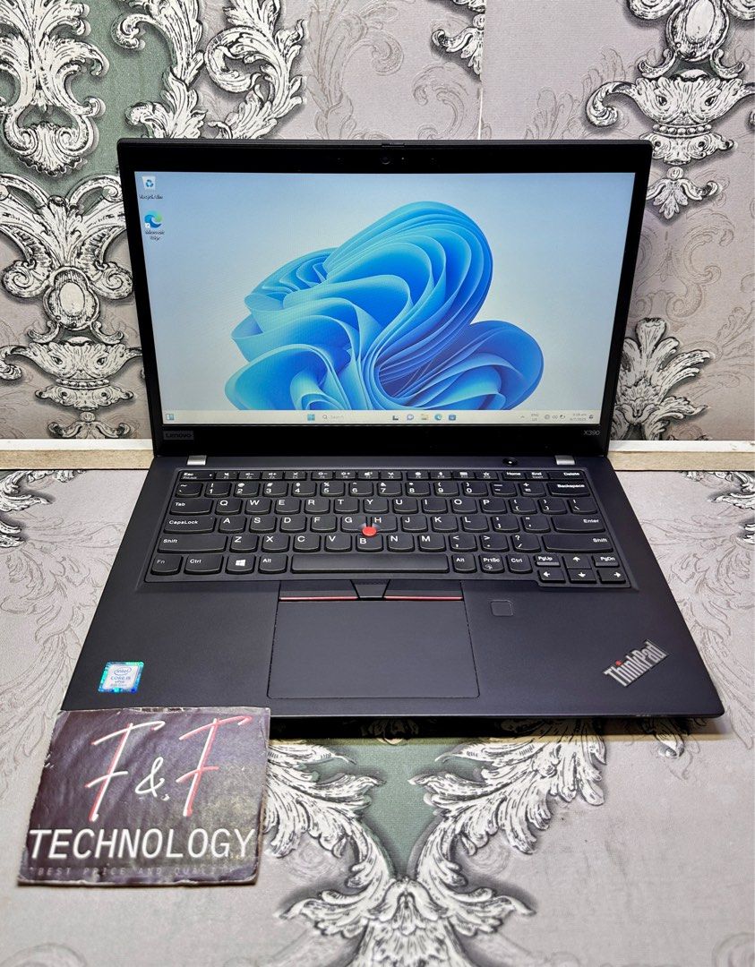 Lenovo thinkpad X390 | intel core i5-8th gen | 8GB ram | 256GB ssd | 13.3inch HD screen | windows 11pro (Category: Laptops & Notebooks) located in Singapore. Submitted by ff_technology (Listing ID 1380140332, Image 1). Description: Lenovo thinkpad x390 - intel core i5-8th gen - 8GB ddr4 ram - 256GB ssd - 13.3inch HD screen - windows 11pro - ms office pre-loaded - comes with charger and bag #Free delivery 🚚 available all over SG with cash 💸 on d