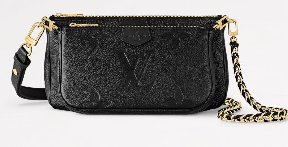 Louis Vuitton Multi Pochette Accessoires Black (Category: Bags & Wallets) located in Singapore. Submitted by moana. (Listing ID 1380100894, Image 3). Description: Authentic Louis Vuitton Multi Pochette Accessoires in black. Features a chain strap and a leather strap. Comes with original tags. Perfect for everyday use or special occasions. Excellent condition 9/10 Comes with dust bag, box, receipt dated Apr 2021 from LV, Taka.