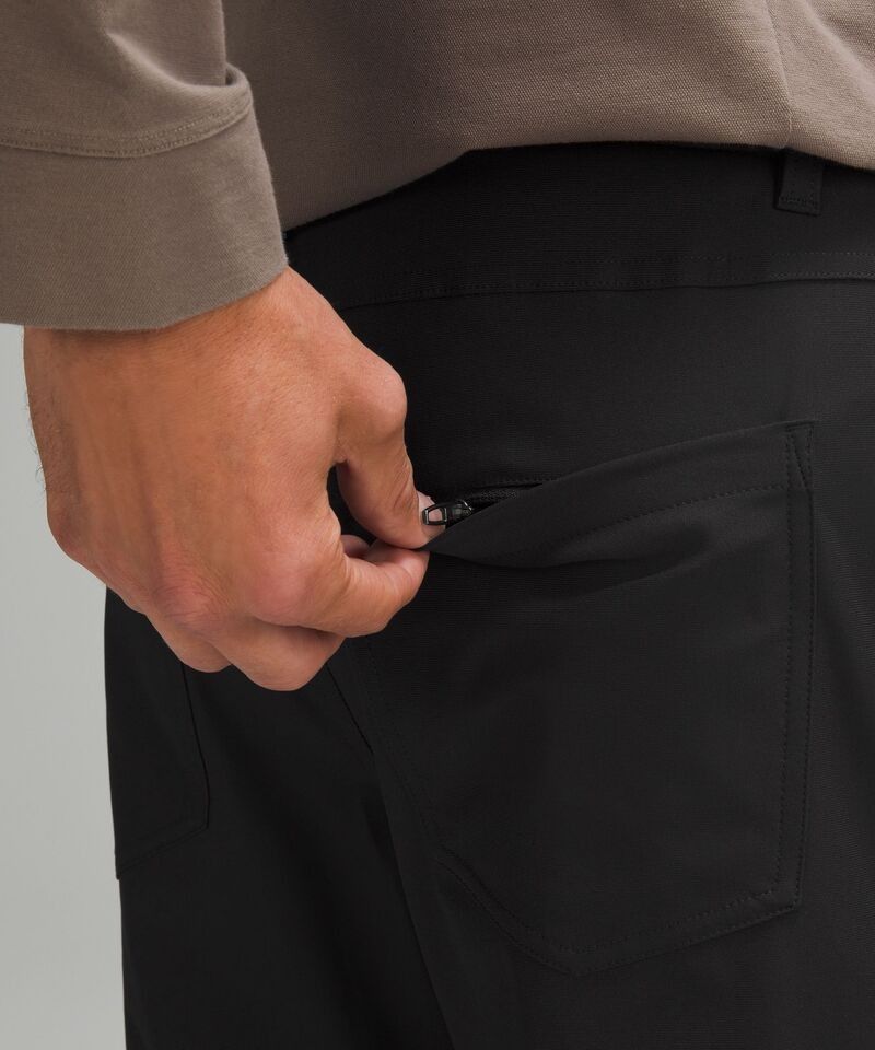Lululemon ABC Classic Fit Pants (Size 36) (Category: Trousers) located in San Isidro, Leyte. Submitted by johnmullergames (Listing ID 1380187068, Image 2). Description: Size: 36 - 37 Length: 38.5 Hem: 7.7 Excellent Condition Black na Black pa No himulmol Lululemon Lululemon Pants Alo.