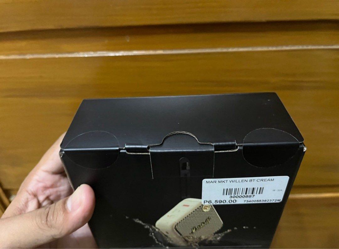 Marshall Willen Portable Bluetooth Speaker (Category: Soundbars, Speakers & Amplifiers) located in Valenzuela. Submitted by jffrymnd (Listing ID 1380114414, Image 3). Description: FOR SALE!!! MARSHALL WILLEN PORTABLE BLUETOOTH SPEAKER BELOW SRP MALL PRICE: 6,590 MY PRICE: 3990 Color: Cream Condition: Brand New Sealed Open for Meet up and Delivery.