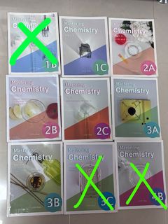 Mastering chemistry 1A,1B,1C,2A,2B,2C,3A,3B,3C,4,4B,4&5, 興趣及遊戲, 書本 & 文具 ...