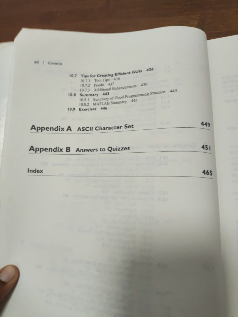 MATLAB Programming for Engineers (Second Edition) (Category: Textbooks) located in Singapore. Submitted by prithagokul (Listing ID 1380264616, Image 8). Description: - Used MATLAB textbook for engineers - Covers MATLAB basics, branching statements, and loops - Suitable for students and professionals - Good condition with minor wear and tear.