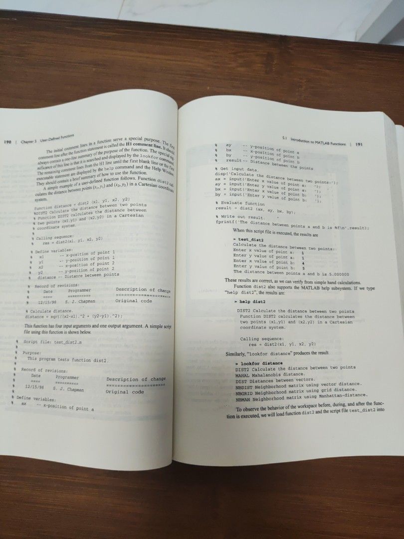 MATLAB Programming for Engineers (Second Edition) (Category: Textbooks) located in Singapore. Submitted by prithagokul (Listing ID 1380264616, Image 9). Description: - Used MATLAB textbook for engineers - Covers MATLAB basics, branching statements, and loops - Suitable for students and professionals - Good condition with minor wear and tear.