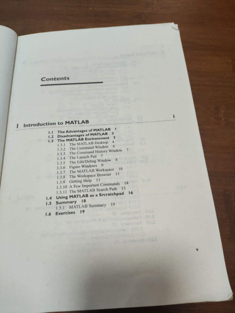 MATLAB Programming for Engineers (Second Edition) (Category: Textbooks) located in Singapore. Submitted by prithagokul (Listing ID 1380264616, Image 3). Description: - Used MATLAB textbook for engineers - Covers MATLAB basics, branching statements, and loops - Suitable for students and professionals - Good condition with minor wear and tear.