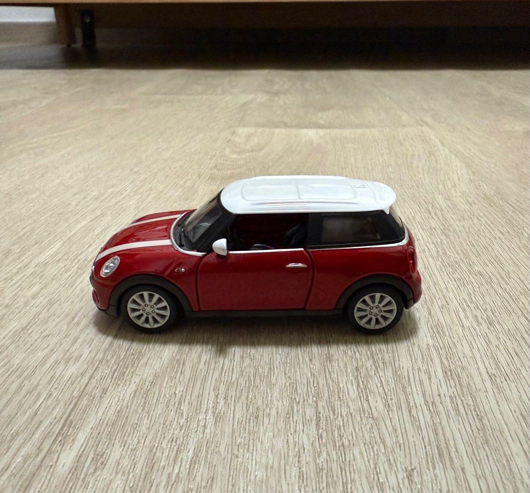 Mini Cooper S. Pullback (Category: Vehicle & Diecast Models) located in Singapore. Submitted by mvroo (Listing ID 1380159581, Image 2). Description: Collection of Mini Cooper S. Pullback model cars. Available in blue, red, and yellow. Each car features detailed design and rolling wheels, as well as being able to be pulled back and move forward on its own. Perfect for collectors or gifts. P.S. These cars are exclusive and rare to get because of it