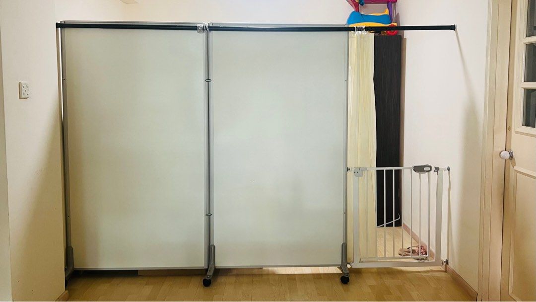 Mobile Room/Space Divider or Partition Screen - 2 Panels
