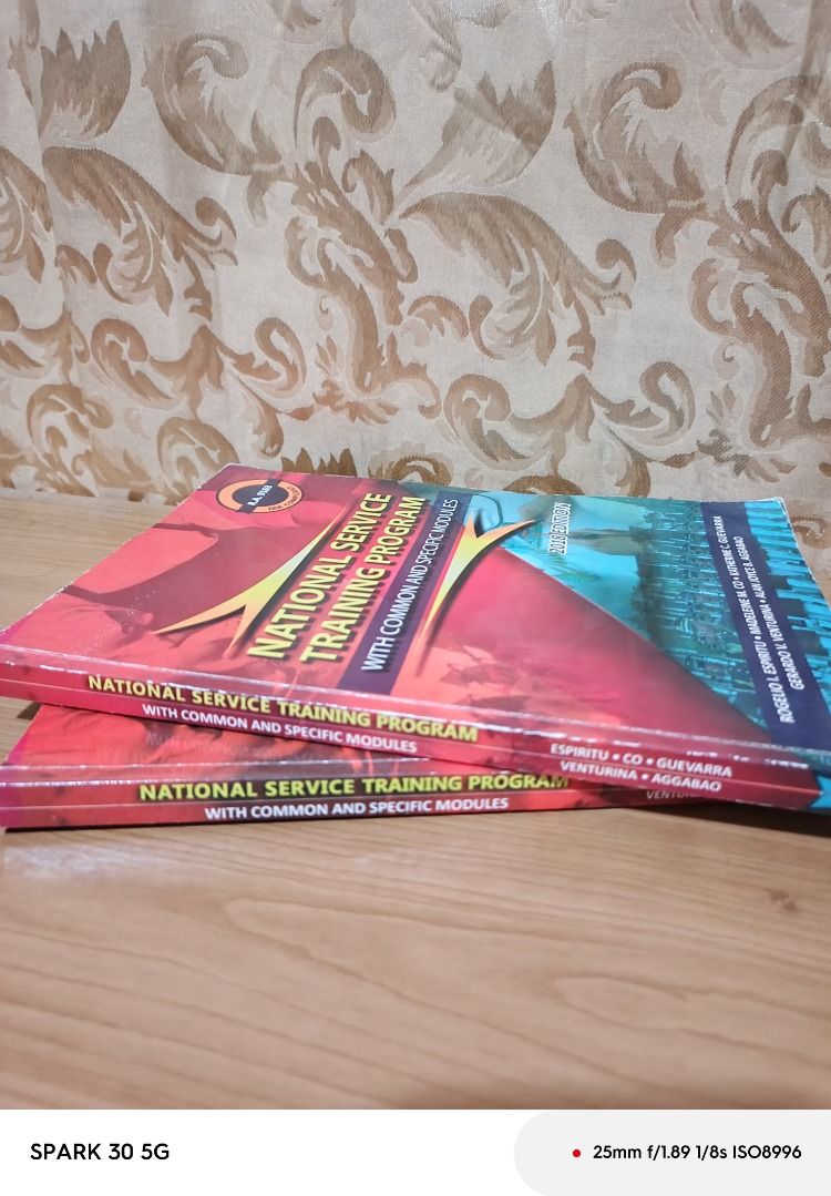 National Service Training Program with common and specific modules 2018 edition 150 (Category: Textbooks) located in Bocaue. Submitted by yanicas_shop (Listing ID 1380215487, Image 3). Description: One book has highlights mop: gcash mod: lalamove/j&t/gogoexpress/lbc NSTP textbook. NSTP book.
