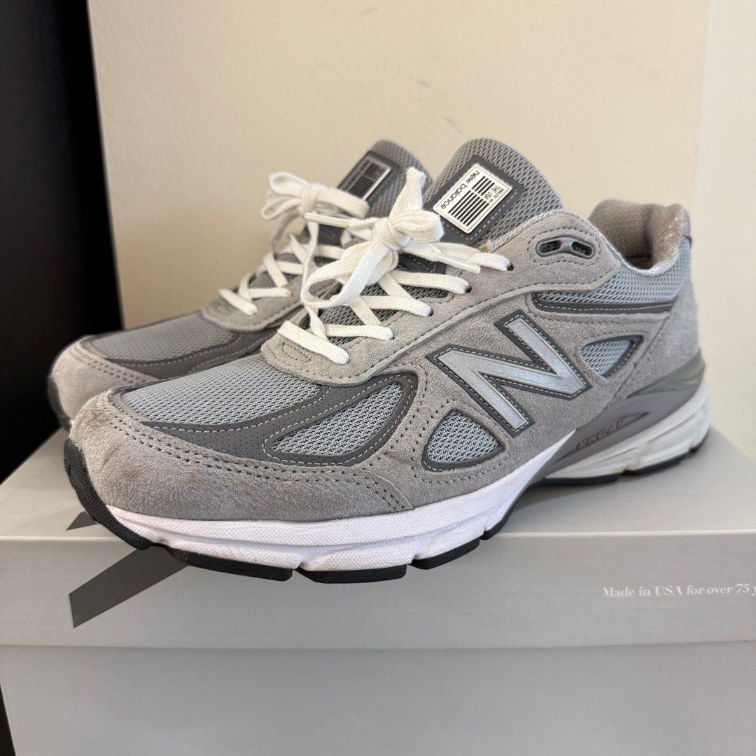 New Balance 990v4 U990GR4 Grey Men's Fashion, Footwear