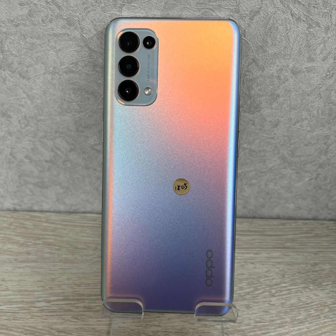 由 a0901314004 (刊登 ID 1380247862，圖片 1) 提交，位於 台北市 (Taipei) 的 【螢幕烙印】OPPO Reno5 5G 128G 銀色 6.43吋 歐珀 二手機 中山 龍江 交通方便 J1805 (類別：OPPO)，說明：『狀況：螢幕烙印嚴重』 單機無配件 版本：13 店家保固7天 實體門市｜中山區｜交通方便｜停車方便 門市較忙 歡迎直接來電洽詢⬇️ 台北市中山區龍江路2-5號 連絡電話：090-1314-004 營業時間：週一至週日12:00-22:00 。