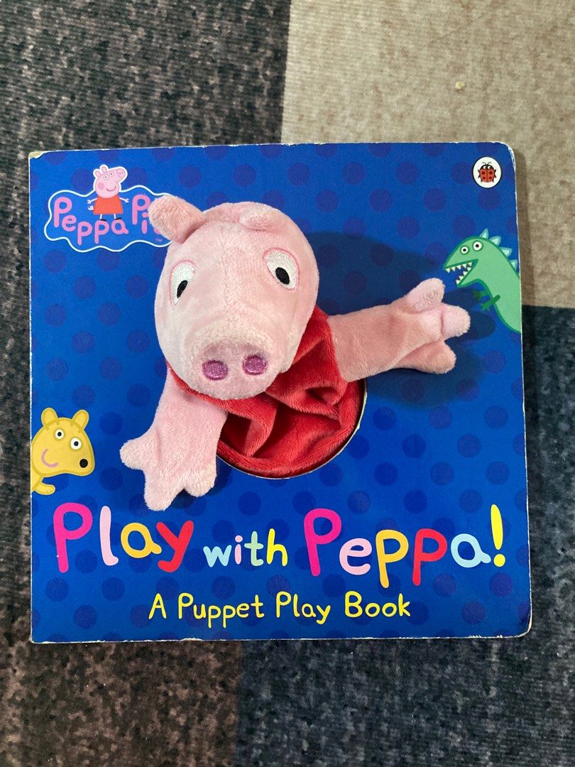 Peppa Pig Puppet Book (Category: Children's Books) located in Pasig City. Submitted by h2o_store88 (Listing ID 1380201283, Image 1). Description: Lightly used .