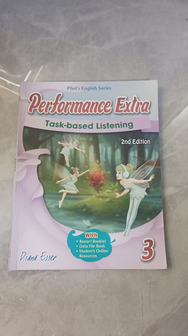 Performance extra task-based listening 3 （分類：教科書）位於 Hong Kong。 由 jameschauu22777 提交（商品編號 1380240377，圖片 1）。簡介： 8成5新 只有書沒有data file 和 restart booklet。