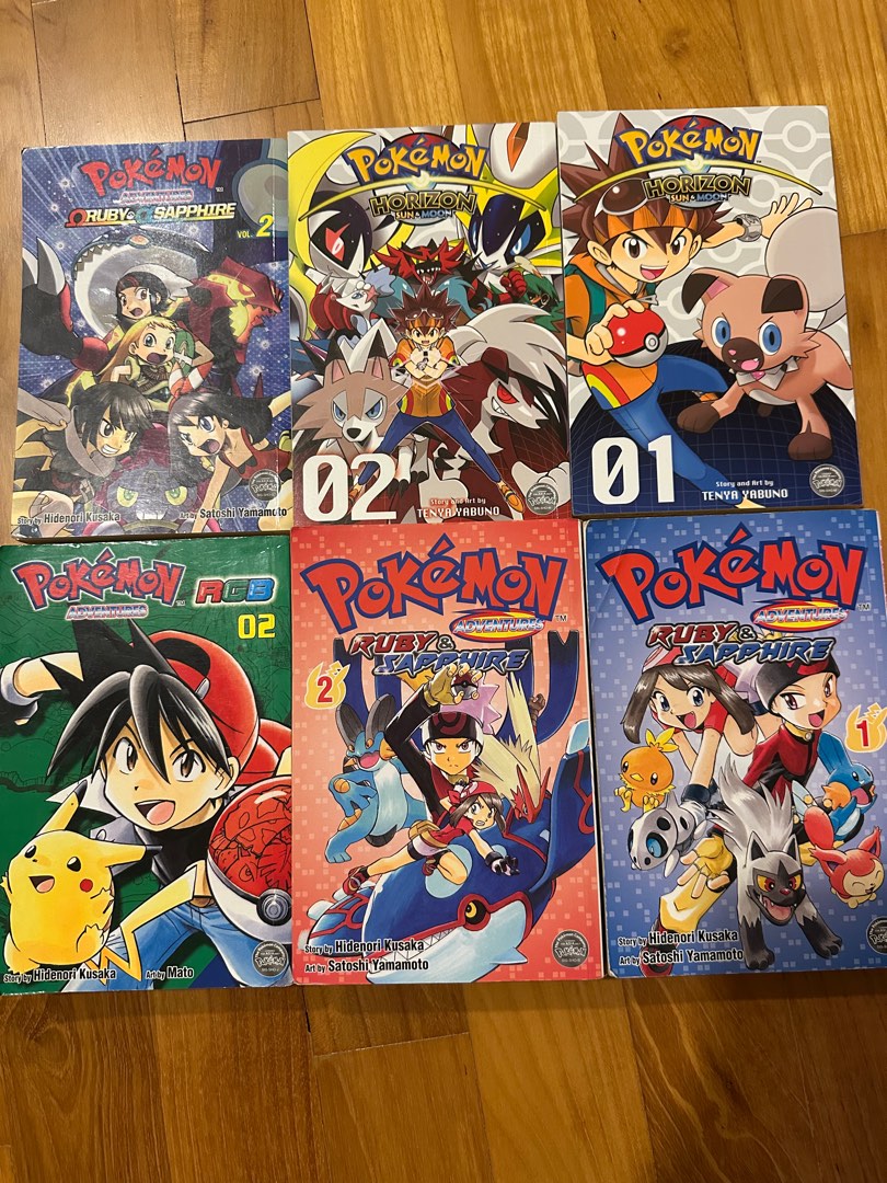 Pokemon Comics ruby and sapphire RGB adventures book 2 horizon