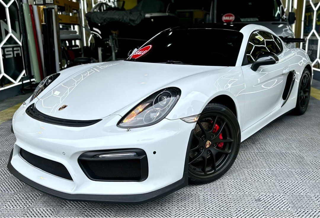 Porsche Cayman (GT4 Look) Auto (Category: Used Cars) located in Pasig City. Submitted by tycoon.cars (Listing ID 1380153042, Image 2). Description: PORSCHE CAYMAN - 2017 Model - 36,XXX Original Mileage - GT4 Look - LOADED - Automatic Transmission - Local Enrolled @ PGA Cars - PPF + Ceramic Coated - Monday Coding - SUPER FRESH - Like BRAND NEW We Don’t Sell Cars, We Sell Dreams. BUY•SELL•TRADE•CONSIGN•FINANCING Tycoon Powercars www.tycoonpowercars