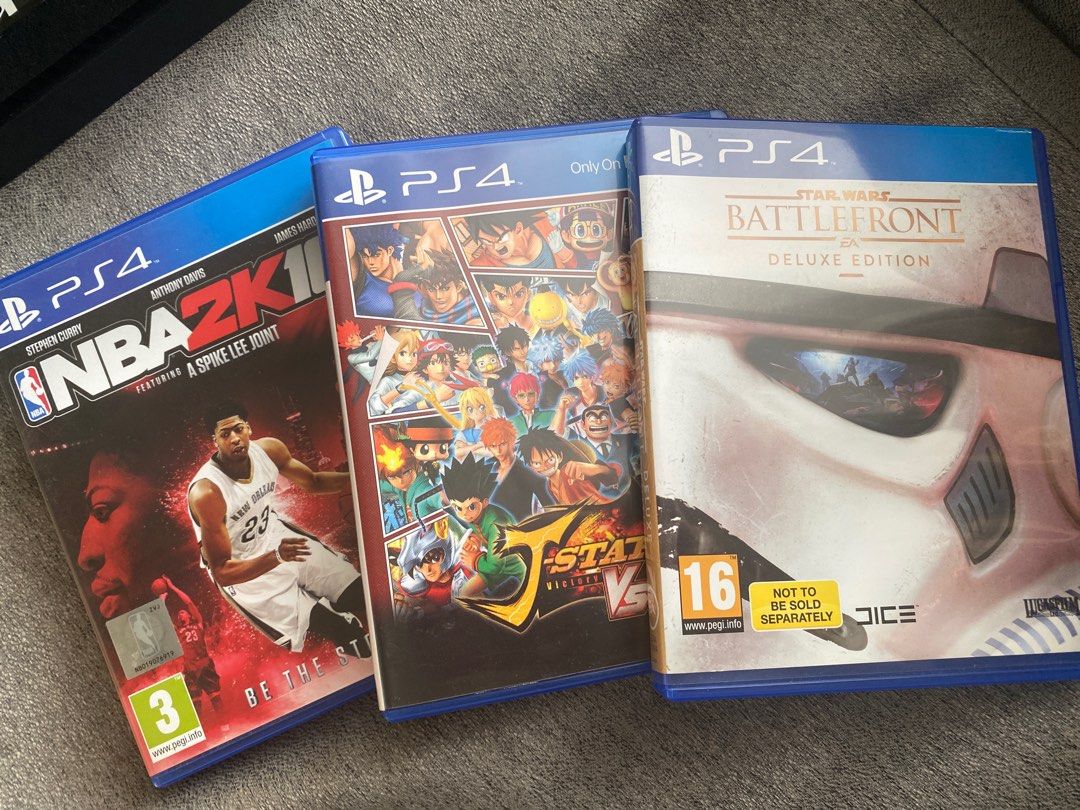 PS4 star wars limited edition with games and 2 original controllers (Category: PlayStation) located in Manila. Submitted by mostloveditemsforsale (Listing ID 1380116383, Image 3). Description: .