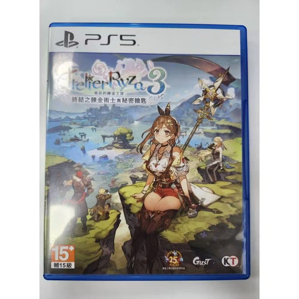 由 309094 (刊登 ID 1380161680，圖片 1) 提交，位於 桃園市 (Taoyuan) 的 Ps5遊戲片 (類別：遊戲點數卡、帳號)，說明：ps5遊戲片 萊莎煉金術3 中文版。