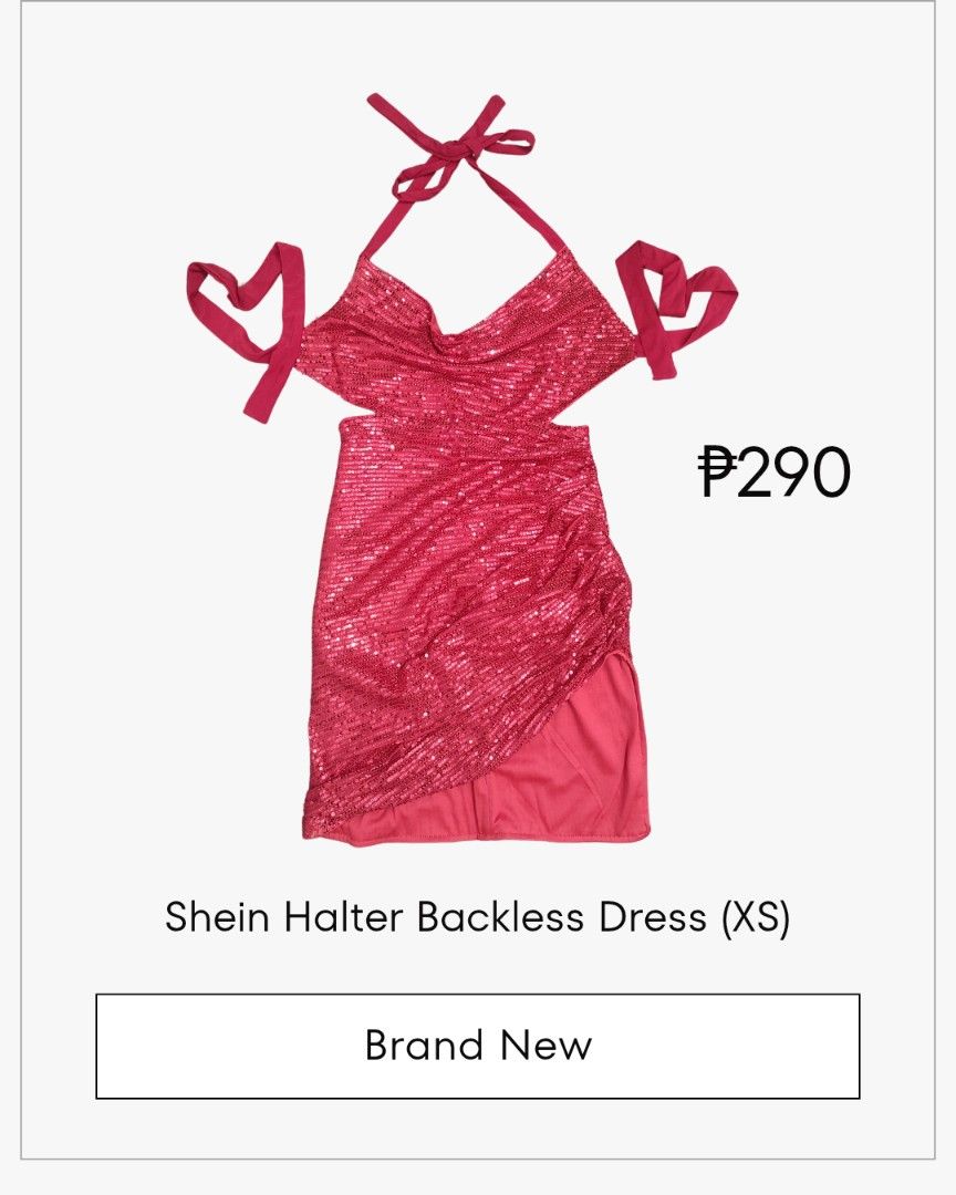 Red Halter Backless Dress (Category: Dresses) located in Calamba. Submitted by cerylle_ (Listing ID 1380151868, Image 1). Description: .