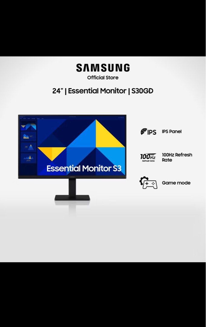 Samsung 24" Essential Monitor S30GD632247644875551123