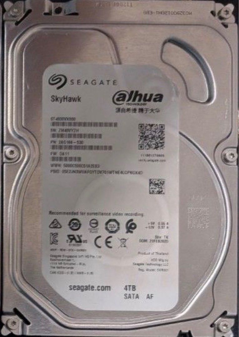 Seagate SkyHawk 4TB SATA Hard Drive
