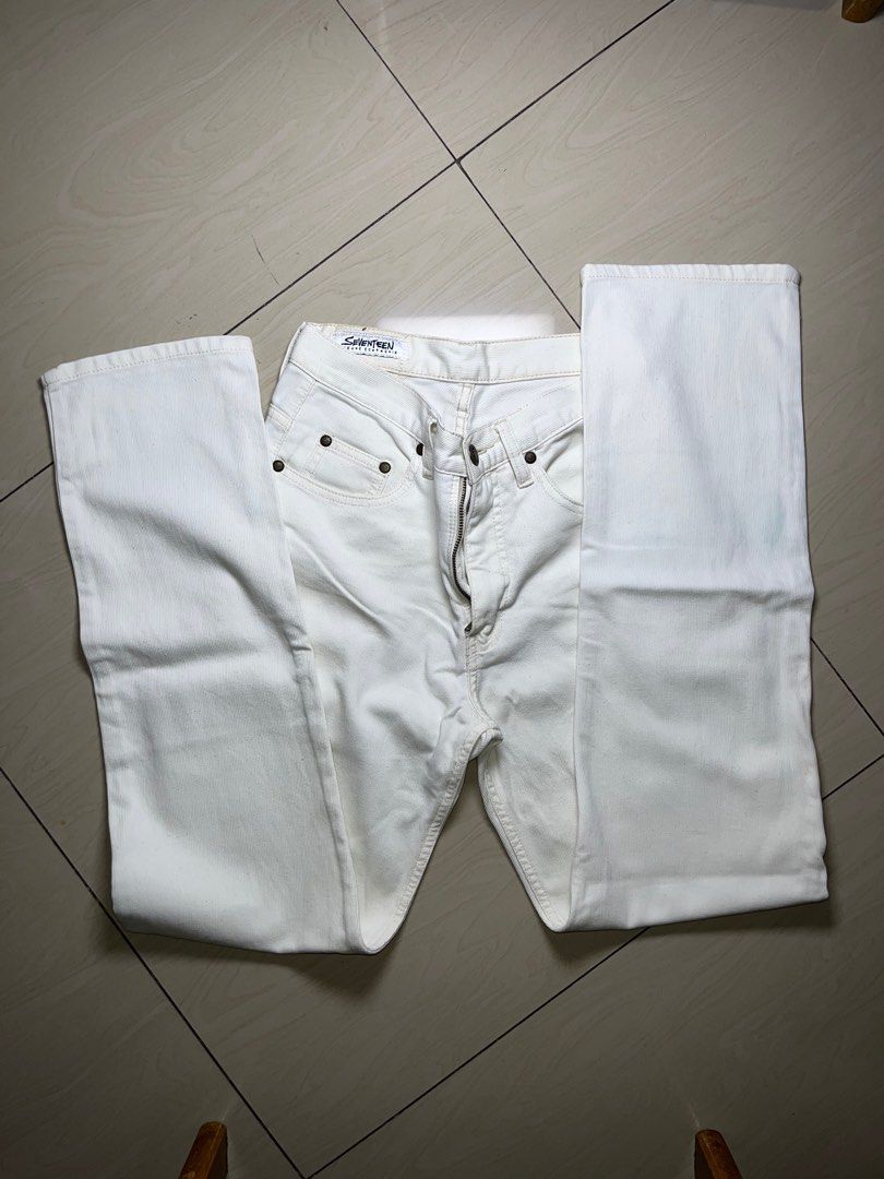 SEVENTEEN USA DENIM JEANS (Category: Jeans) located in Manila. Submitted by blickymanila (Listing ID 1380176630, Image 1). Description: SIZE WIDTH AND LENGTH 24 x 40.