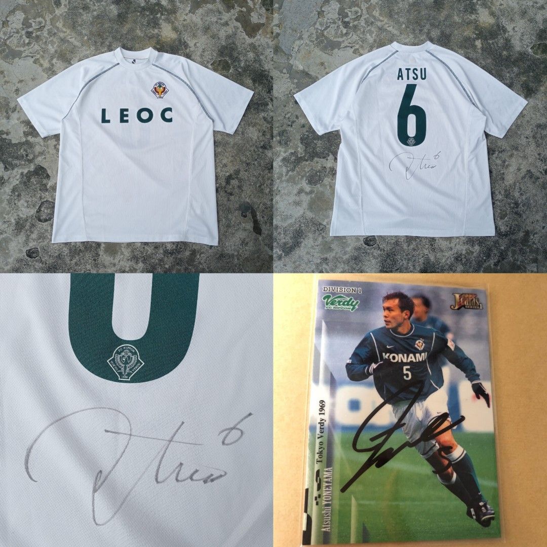 ウェア Tokyo Verdy 1997/98 Longsleeve Shirt #12 1998 Tokyo Verdy Match Issue Home L/S Shirt #11