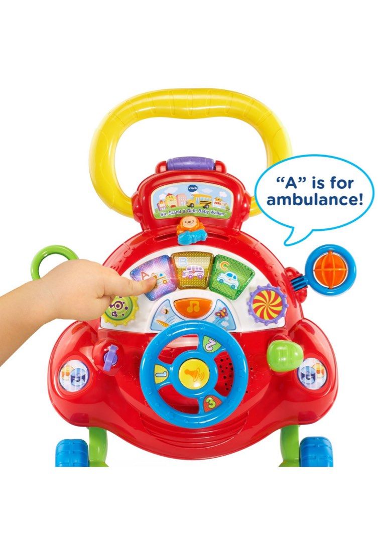 VTech Sit, Stand and Ride Baby Walker (Category: Infant Playtime) located in Cebu City. Submitted by evicky (Listing ID 1380112347, Image 2). Description: Personal Preloved VTech Sit, Stand and Ride Baby Walker Excellent condition.