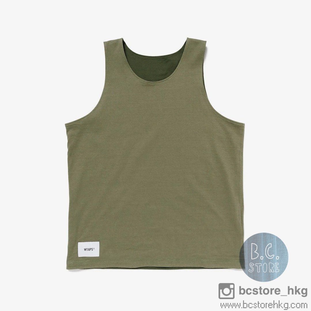 トップス WTAPS BC TANK TOP COTTON 25ss 現貨 WTAPS BC / TANK TOP / COTTON 25SS | Bcstore_hkg