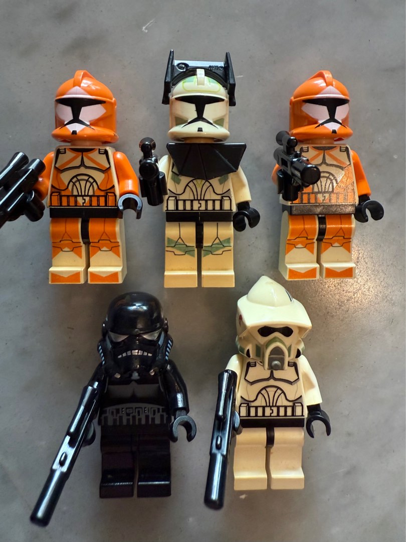 WTS Lego Star Wars Minifigures Horn Company Clone
