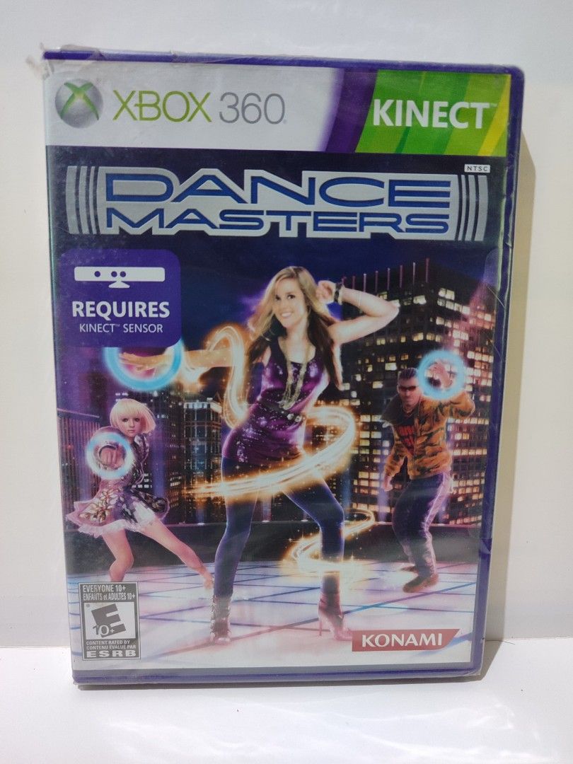 XBOX 360 - Dance Masters (BRAND NEW) "NTSC" (Category: Xbox) located in Mendez-Nunez. Submitted by sf2_gameshop (Listing ID 1380136686, Image 1). Description: PLEASE READ: Kinect is REQUIRED.. Will only work on an NTSC region units. PAL - X (No) NTSC/J - X (No) NTSC - √ (Yes) CONDITION: Brand new and Y-folded seal, though its plastic wrap has minor tears (pls. refer to photos). GENRE: Music, rhythm MODE: Single-player, multiplayer REGION: NTSC (U