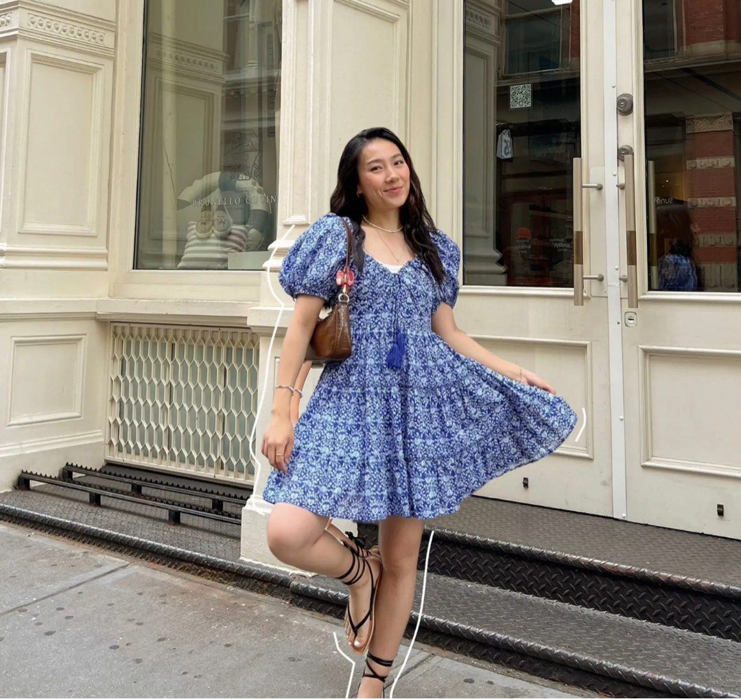 Zara Floral Print Mini Dress (Category: Dresses) located in Iloilo. Submitted by chringgg (Listing ID 1380104652, Image 2). Description: •stored never been used •had someone buy this for me last year?? had to pay extra lol •small on tag but can fit a medium • retails 2695 + 100sc + 150 sf •selling only 1600 + 160 sf rfs: too short for my liking lol - im 5’5 .