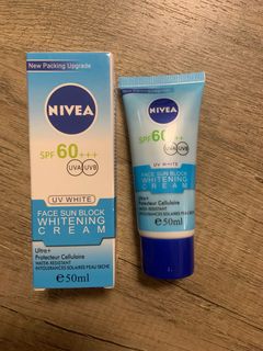 ⭐️購物價$10⭐️Nivea face sun block whitening cream 防曬霜 50ml64190649925506110