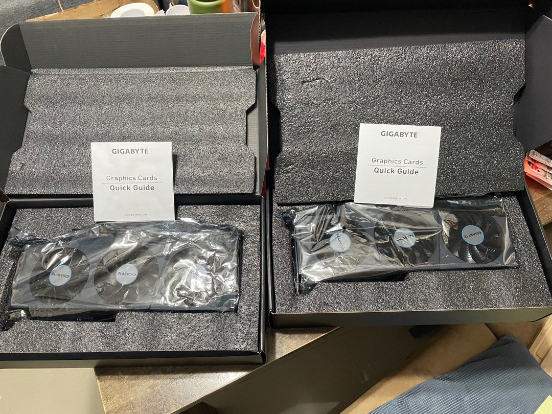 2 GPUs RTX 3080 Ti Gigabyte Eagle 12GB (Category: Computer Parts) located in Makati City. Submitted by cyberzone777 (Listing ID 1377716435, Image 1). Description: 2 Items RTX GeForce 3080 Ti and almost new. Just used less than 4 months and keep to the box and never been used just before. Price is negotiable..