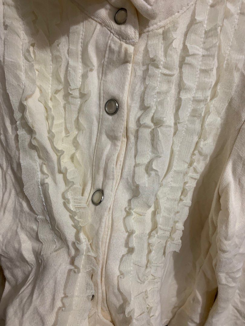 8-12 (Y) Atasan Cardigan Felicia Broken White Anak Perempuan (Kategori: 8 hingga 12 tahun) berada di Jakarta Barat. Dikirim oleh prelovedbyomi (ID iklan 1380448852, Gambar 2). Deskripsi: Cardigan BW Felicia Size tag 130 LD 32x2=64cm PB 38cm.