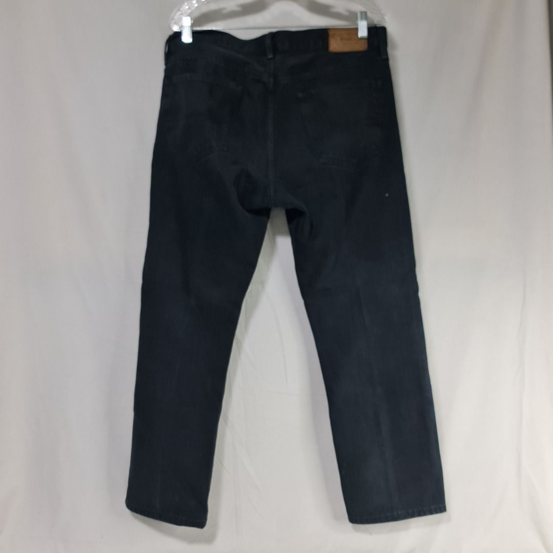 * * Ralph Lauren - Declutter Sale 135 * * (Category: Jeans) located in Quezon City. Submitted by jkr_kenshin (Listing ID 1380404604, Image 2). Description: Pre Loved Authentic Ralph Lauren Item is used. Boxed and stored for a year Size is posted in the picture ______________________________ Jeans / Black / Vintage Made in Mexico US 33 ______________________________ R E A D C A R E F U L L Y First to pay get the item Pay within 24hrs No reservatio
