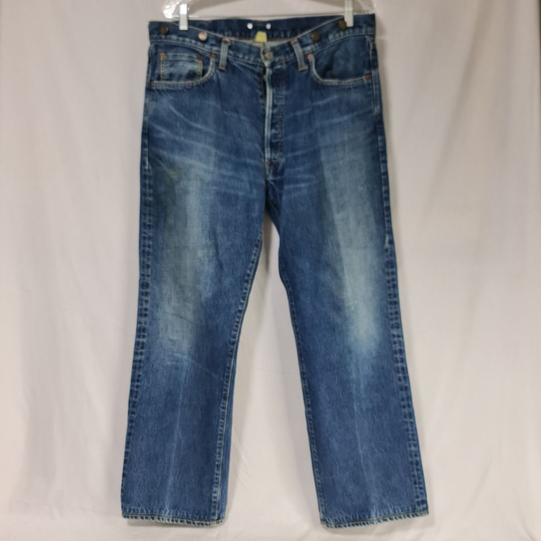 * * Ralph Lauren - Declutter Sale 142 * * (Category: Jeans) located in Quezon City. Submitted by jkr_kenshin (Listing ID 1380418279, Image 1). Description: Pre Loved Authentic Ralph Lauren Item is used. Boxed and stored for a year Size is posted in the picture ______________________________ Jeans / Blue / Vintage RRL US 35 ______________________________ R E A D C A R E F U L L Y First to pay get the item Pay within 24hrs No reservations more than