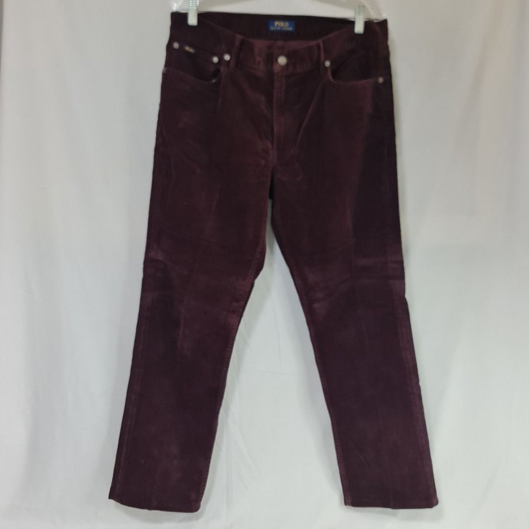 * * Ralph Lauren - Declutter Sale 162 * * (Category: Jeans) located in Quezon City. Submitted by jkr_kenshin (Listing ID 1380467320, Image 1). Description: Pre Loved Authentic Ralph Lauren Item is used. Boxed and stored for a year Size is posted in the picture ______________________________ Maroon / Corduroy Made in Vietnam US 34 ______________________________ R E A D C A R E F U L L Y First to pay get the item Pay within 24hrs No reservations mo