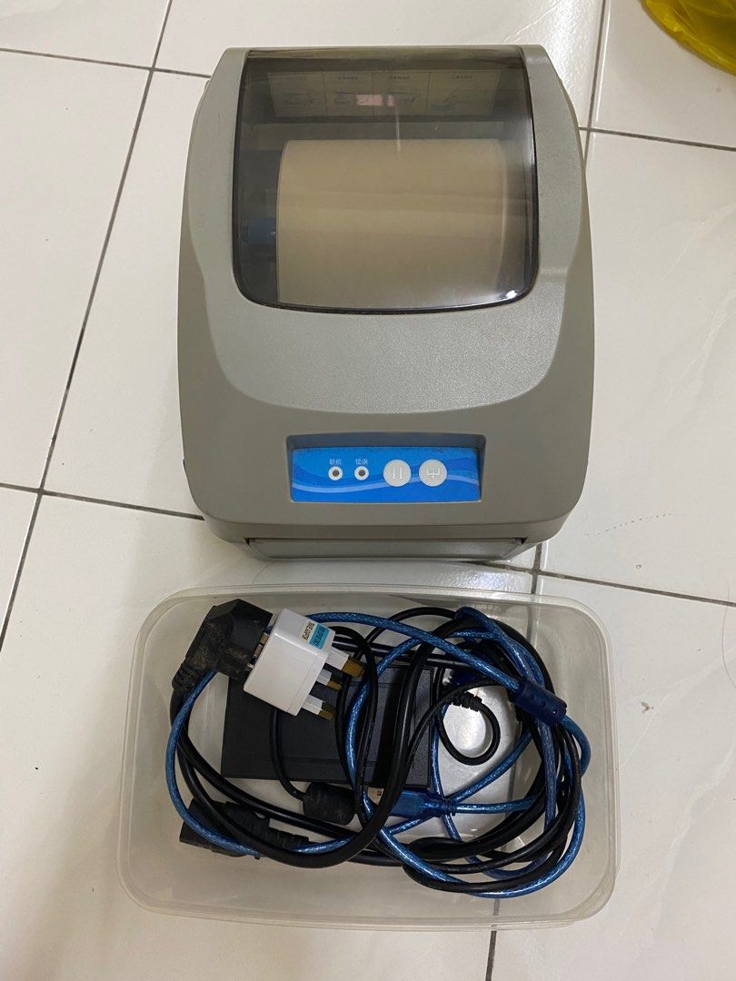 A6 Thermal Printer Waybill Barcode Shipping Label Consignment Note ...