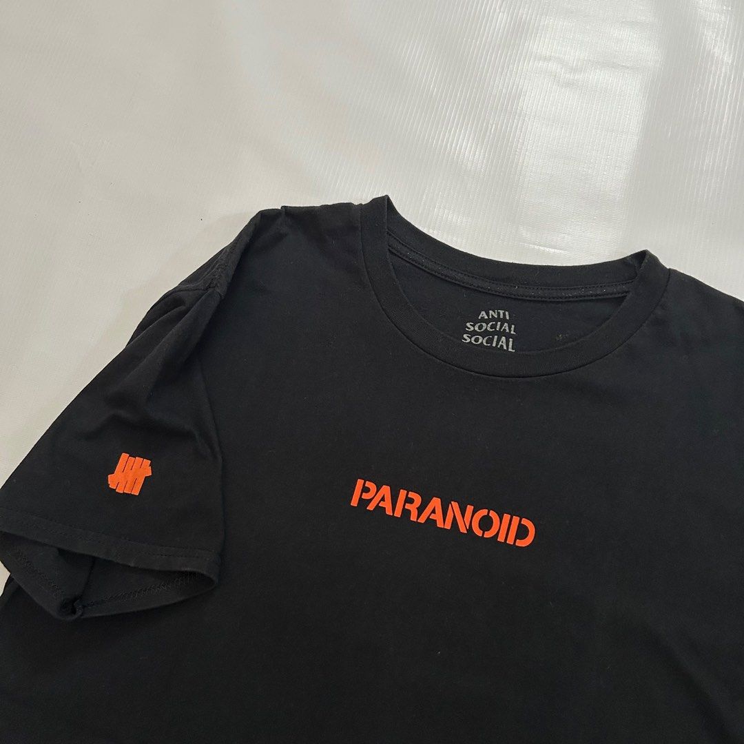 Anti Social Social Club X Undefeated Shirt (Category: Tshirts & Polo Shirts ) located in Antipolo. Submitted by wvyfrnds (Listing ID 1380452941, Image 3). Description: Anti Social Social Club X Undefeated Shirt Size: XL Color: Black Dimensions (Inches): Length: 29.5 Width: 21 Color Rate: 9/10 Issues - NONE 495 PLUS SF.