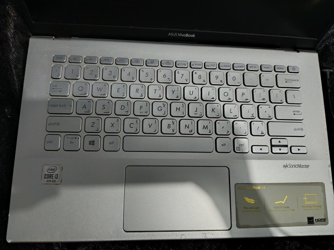 Asus Vivobook (Category: Laptops & Notebooks) located in Tuguegarao City. Submitted by _halamarn (Listing ID 1380395415, Image 3). Description: ‼️FOR SALE ASUS VIVOBOOK Asus Vivobook 14 Intel Core i3 10th gen 4GB Ram Windows 11 Intel UHD Graphics ‼️Issue Keyboard (will provide extra keyboard).