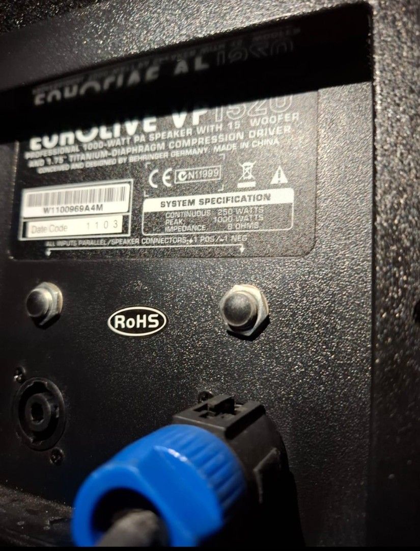 Behringer Eurolive VP1520 PA Speaker63222774516226112