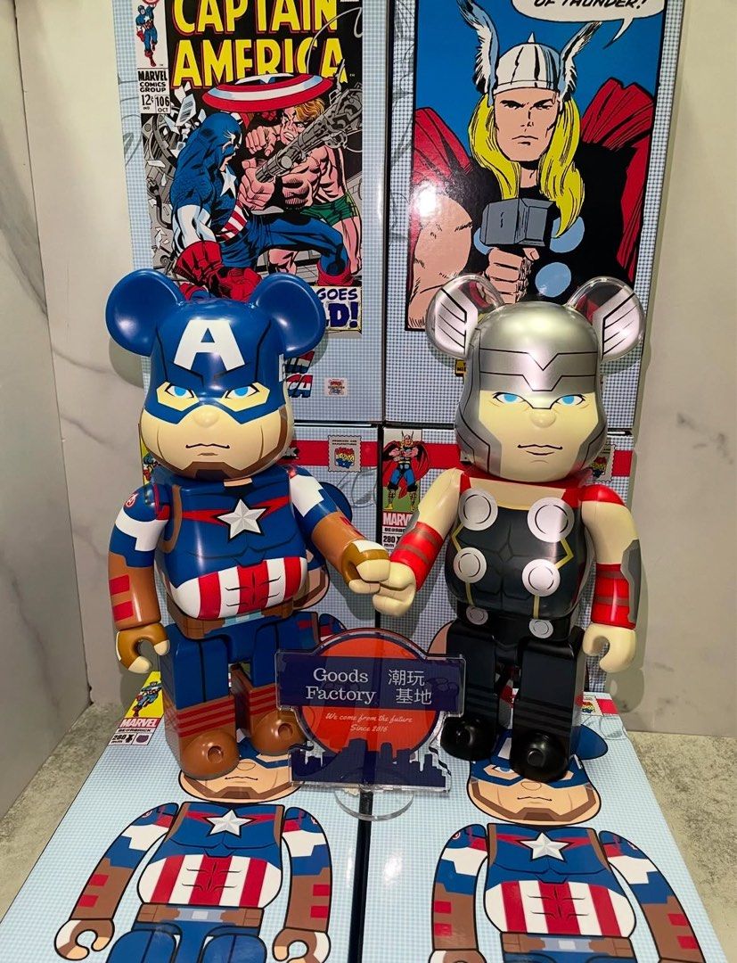 BE@RBRICK THOR 400％ MEDICOM TOY BE@RBRICK THOR 400％ MARVEL Avengers Action