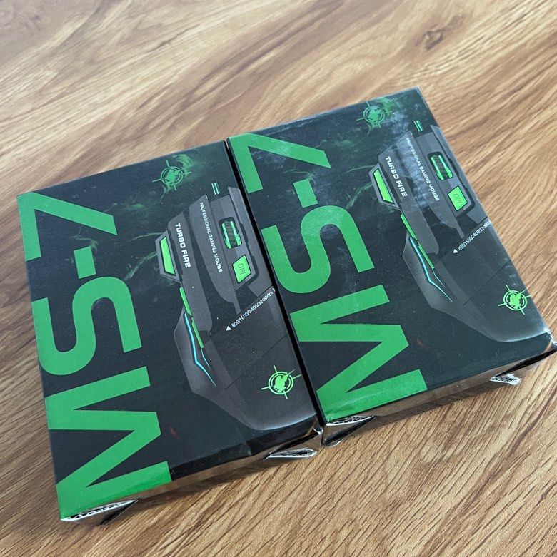 BNIB MS-7 Turbo Fire Professional Gaming Mouse