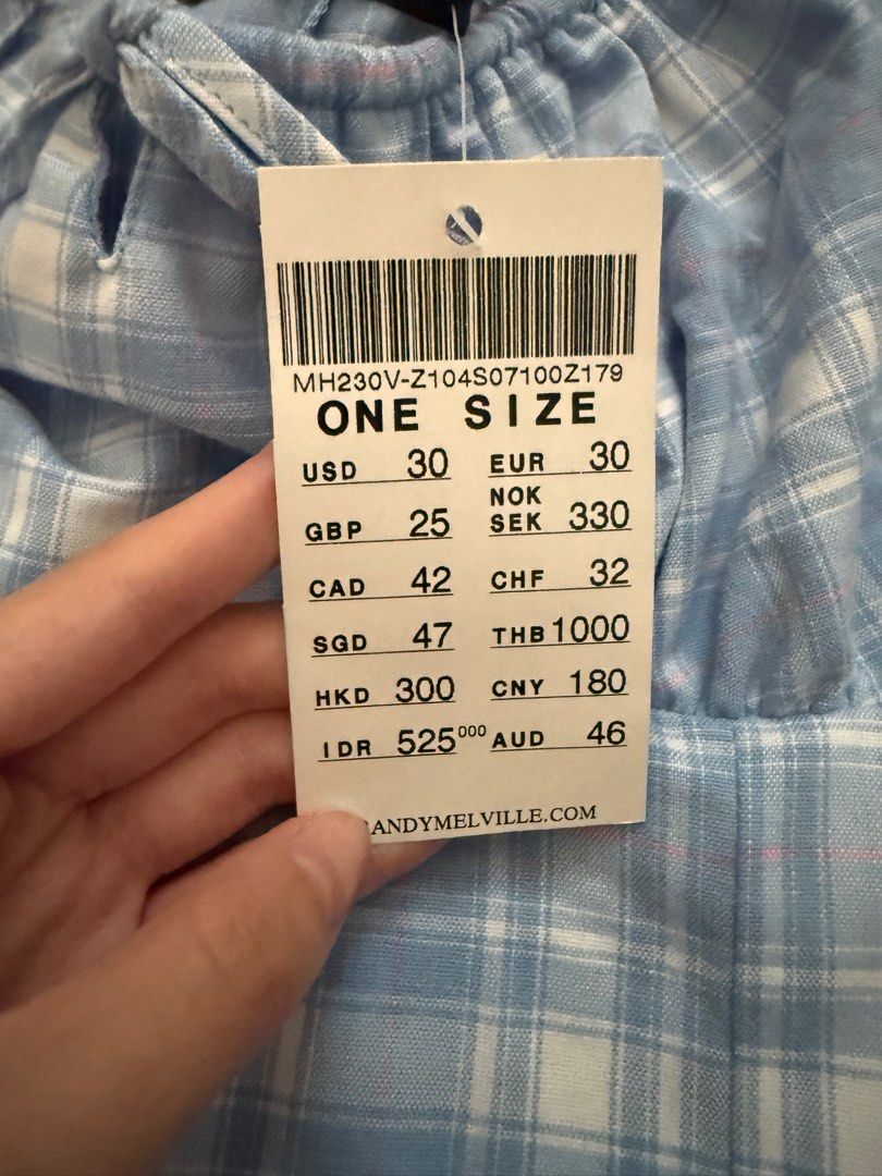 brandy plaid dress, 女裝, 連身裙& 套裝, 連身裙- Carousell