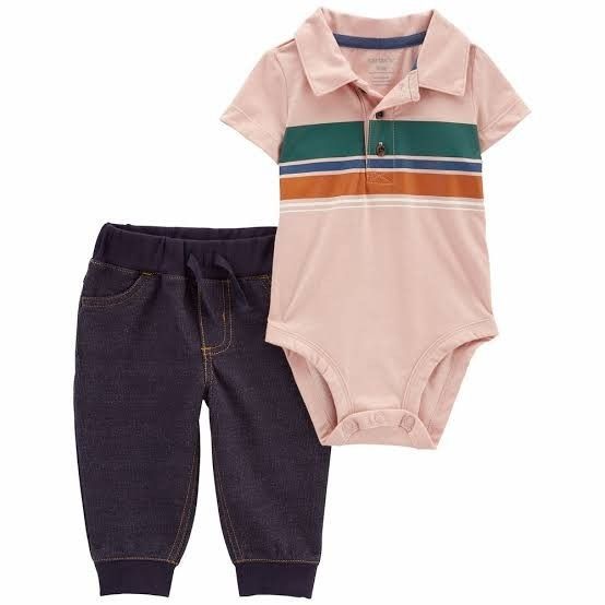CARTER CARTER'S BABY PINK RAINBOW ONESIE DENIM ROMPER (Kategori: Baju Bayi) berada di Tangerang. Dikirim oleh lalaloopsy21 (ID iklan 1380425748, Gambar 1). Deskripsi: BRAND NEW WITH TAG SIZE 3M.