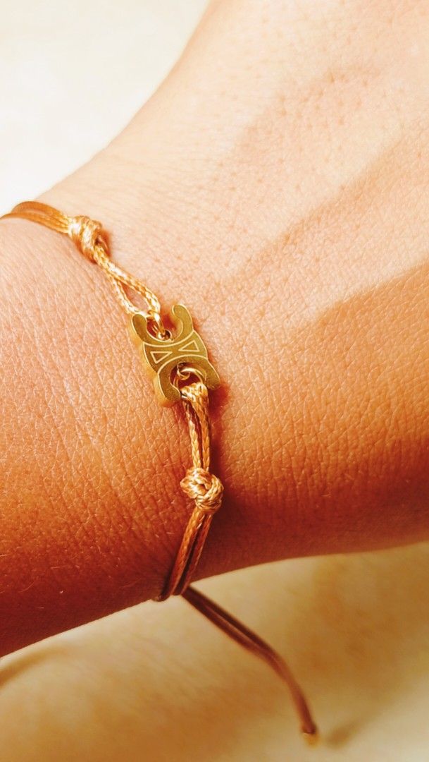 Celine bracelet from japan (Category: Luxury Accessories) located in Manila. Submitted by osaze_27japanbags (Listing ID 1380317177, Image 1). Description: Celine bracelet from japan no flaws size adjustable with gift box kindly pm me.