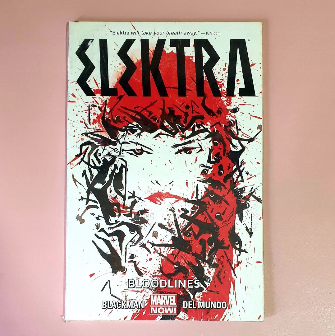 [Comics] Elektra, Vol. 3: Bloodlines TPB (Category: Comics & Manga) located in Cainta. Submitted by bunnygod (Listing ID 1380474003, Image 1). Description: The beautifully violent return of the world's deadliest assassin! As Elektra prepares to shed her past and change her future, she braves the dangers of Monster Island - and the psychotic killer Bloody Lips - in her search for the elusive assassin known as Cape Crow! But the hunt becomes murkie