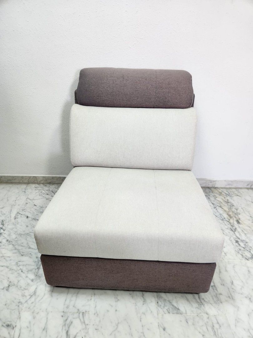 Cotton sofa in the unit