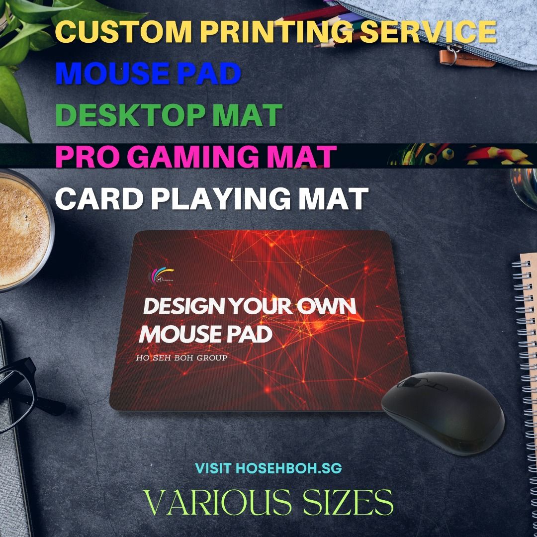 Custom Mouse Pad Printing Singapore | HoSehBoh.sg63167534282881113